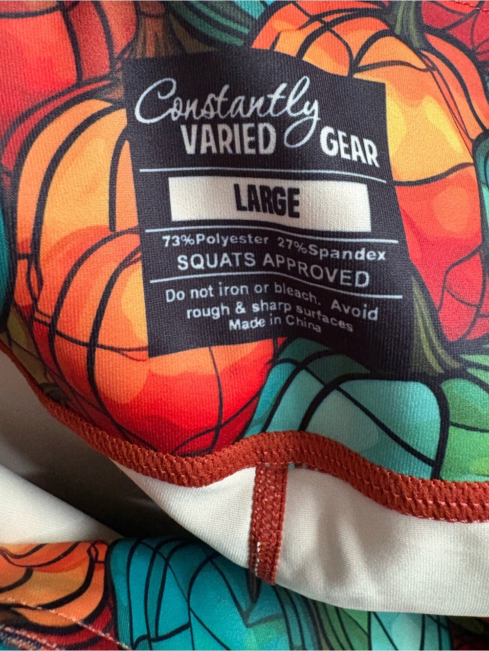Constantly Varied Gear CVG Gourd Vibes Only Capri Leggings - Picture 4 of 4